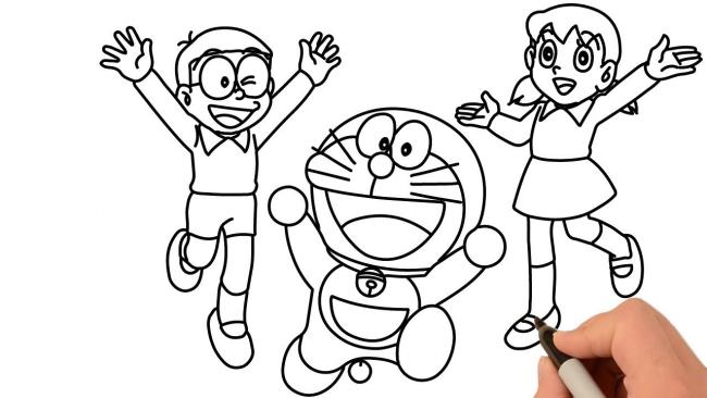 Raccolta delle più belle immagini da colorare Nobita