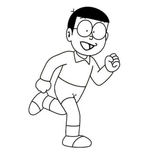 مجموعه ای از زیباترین تصاویر رنگ آمیزی Nobita