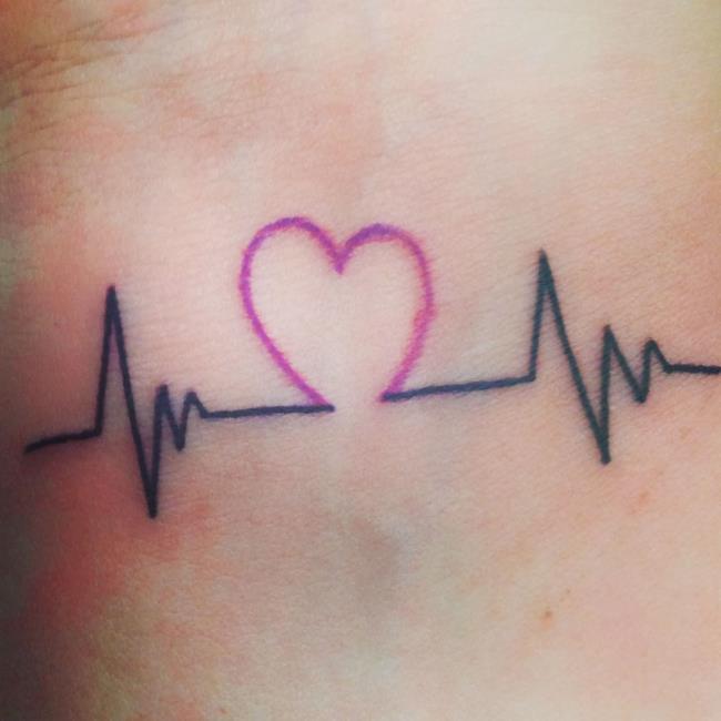 Recommend 50+ extremely meaningful heart rate tattoo patterns