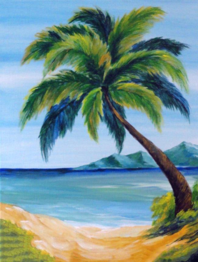 Синтез самой красивой кокосовой пальмы