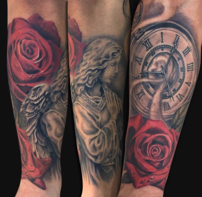 Sammlung der beeindruckendsten Rose Tattoo Bilder