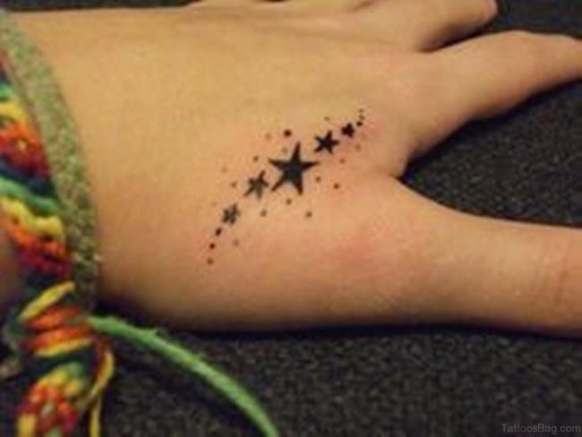 Raccolta di simpatici disegni di tatuaggi a stella
