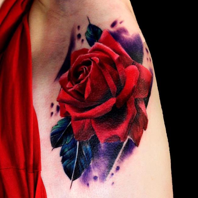 Koleksi gambar tato mawar yang paling mengesankan