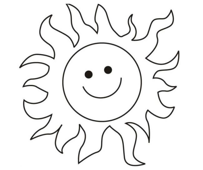 ملخص أجمل لوحات رسم الشمس