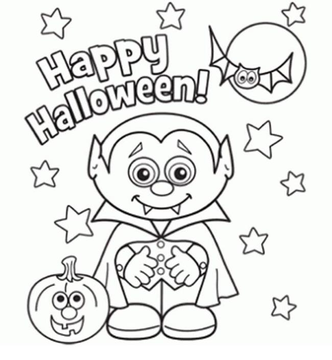مجموعه صفحات رنگ آمیزی هالووین برای بچه ها