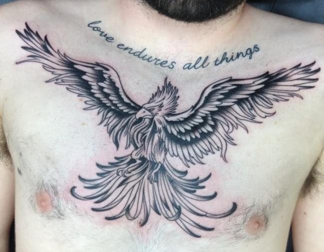 Koleksi pola tato phoenix eksklusif untuk Anda