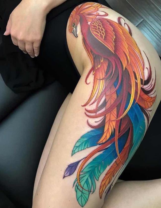Koleksi corak tatu phoenix eksklusif untuk anda