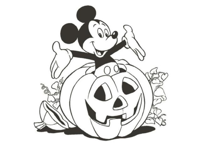 Koleksi halaman mewarna Halloween untuk kanak-kanak