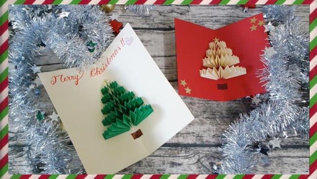 Collection of beautiful Christmas card templates