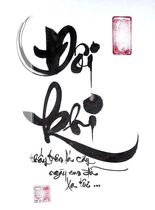 Kompilacja zdjęć na kaligrafii najpiękniejsza miłość