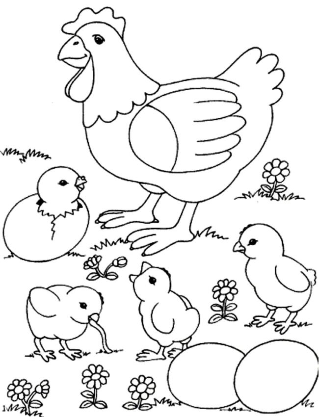 Collection of coloring pictures for beautiful babies