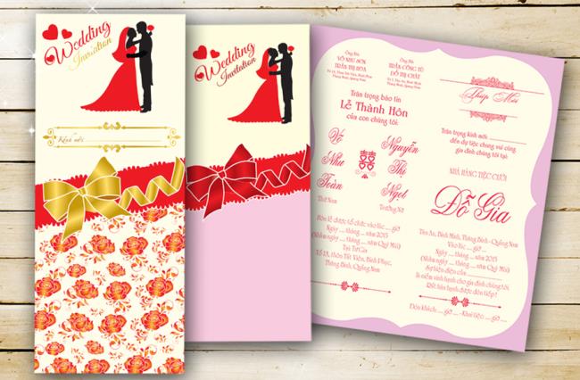 Сводка самых красивых шаблонов свадебных открыток