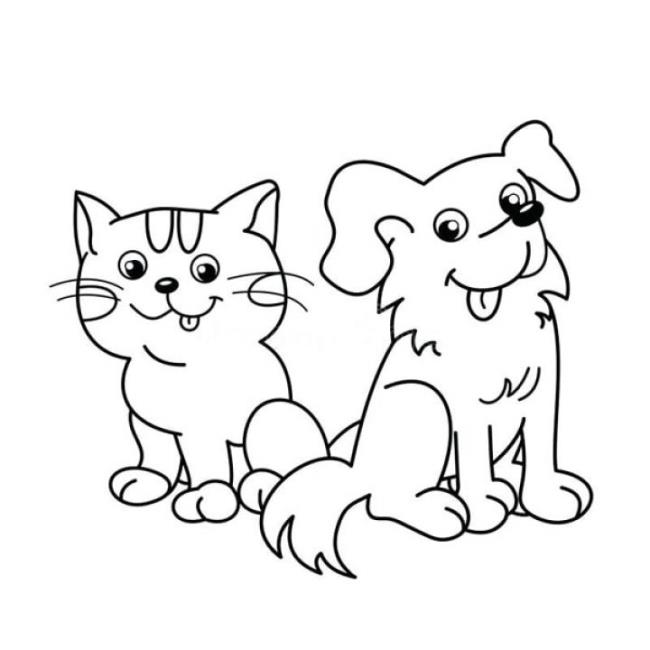 Summary of coloring pictures for 4-year-old animals