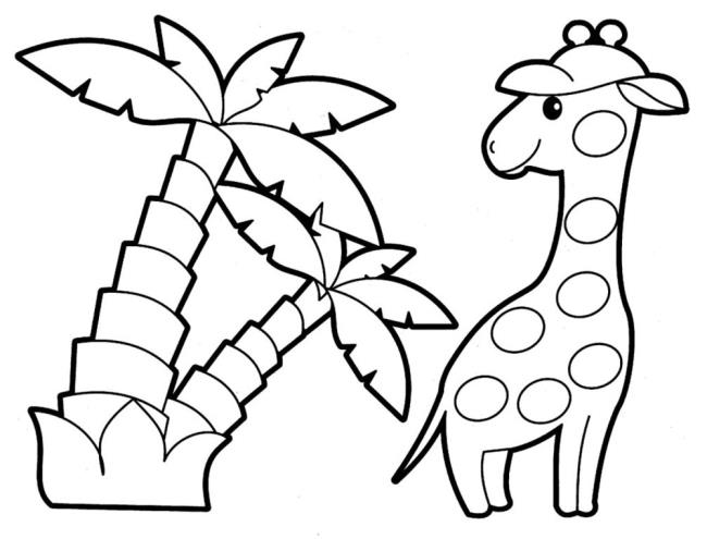 Summary of coloring pictures for 4-year-old animals