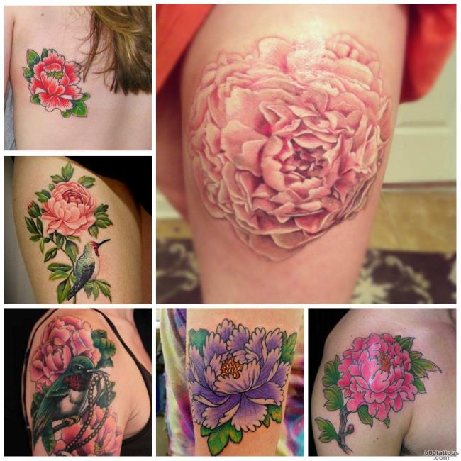 Coleção dos mais belos padrões de tatuagem de peônia