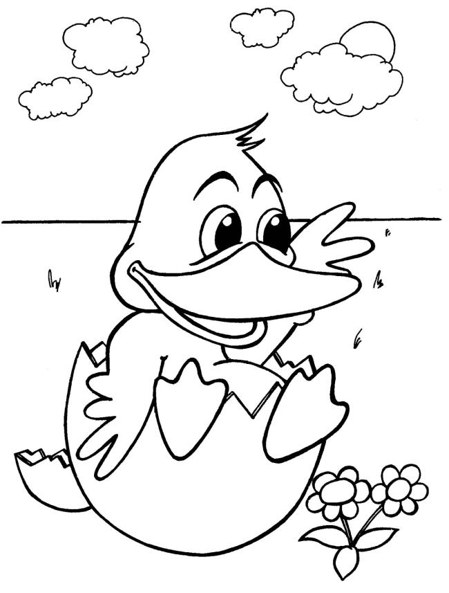 Collection of coloring pictures for beautiful babies