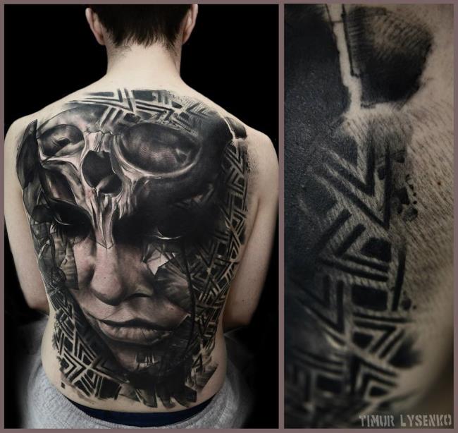 Предложения более 50 моделей татуировок на спине, которые нельзя пропустить