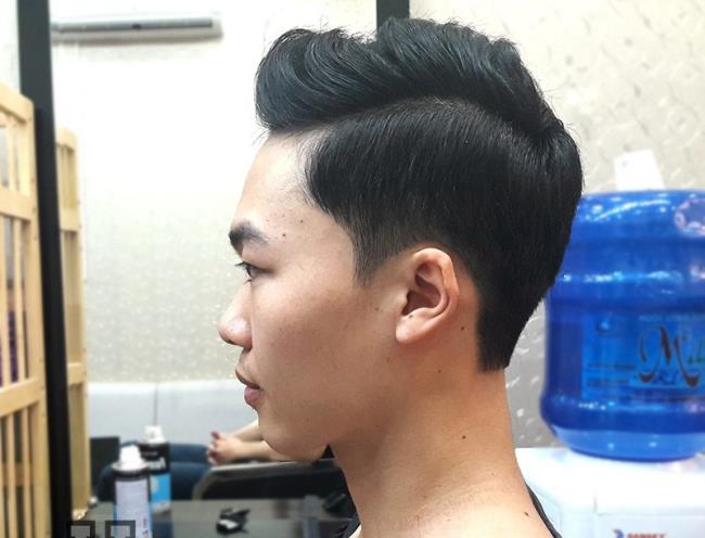 Combining the most beautiful short male hairstyles