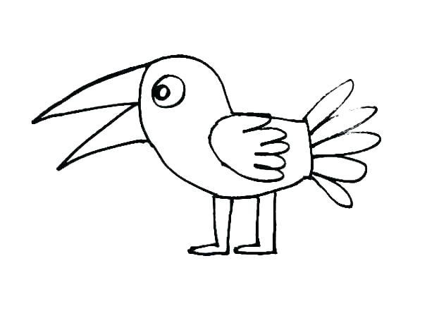 Collection of the most beautiful coloring pictures for baby birds