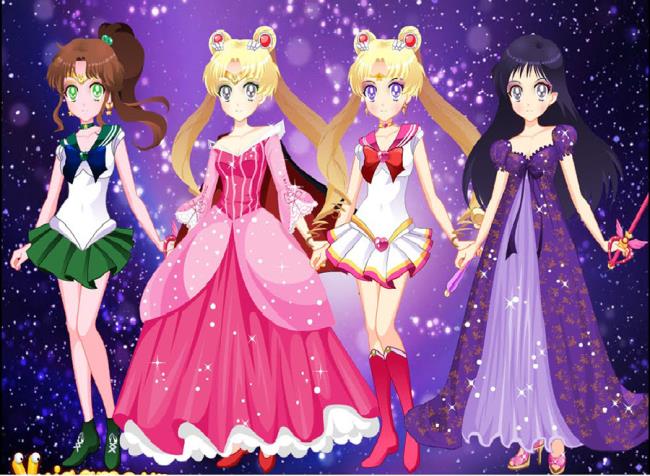 Resumo das mais belas imagens de Sailor Moon