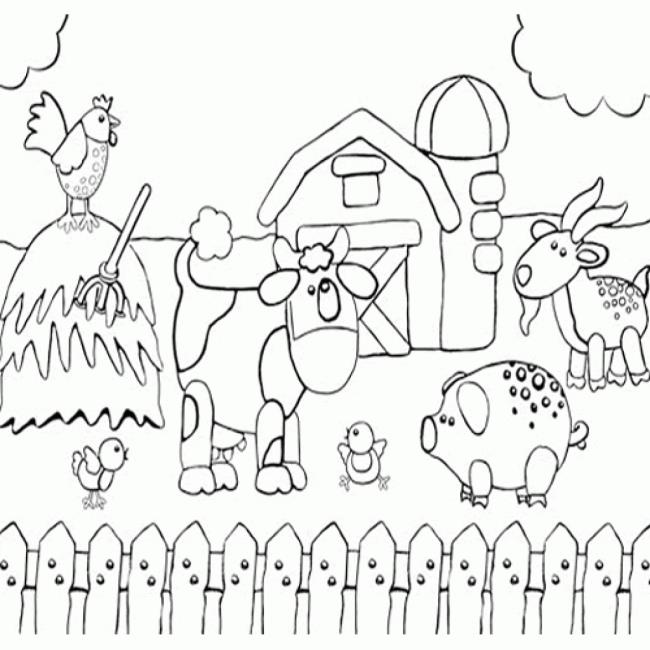 Ringkasan gambar mewarnai alat pertanian yang diperkenalkan kepada anak-anak