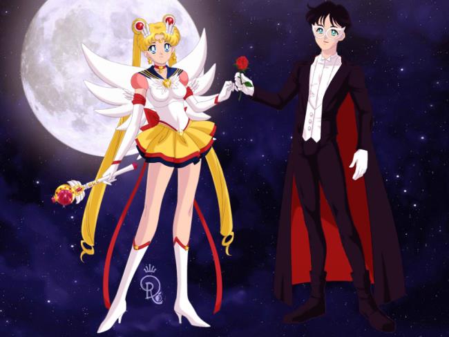 Resumo das mais belas imagens de Sailor Moon