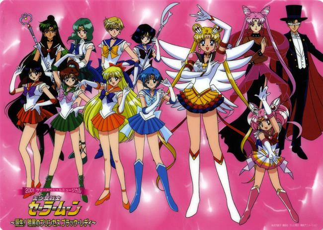 Resumo das mais belas imagens de Sailor Moon