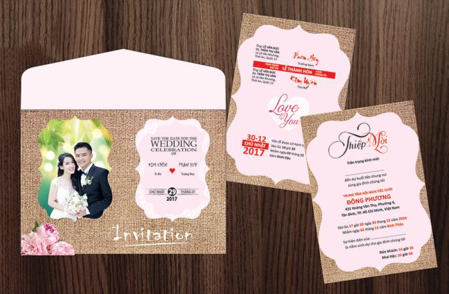 Summary of the most beautiful wedding card templates
