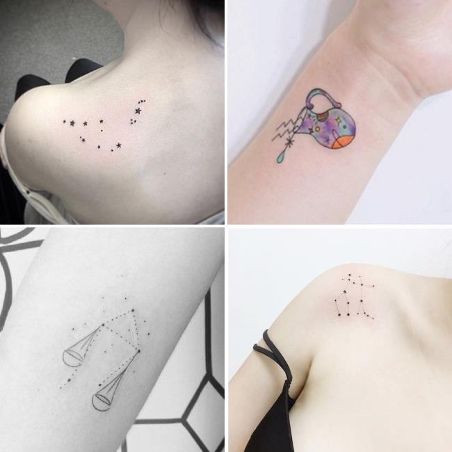 Coleção dos mais belos padrões de tatuagem para mulheres