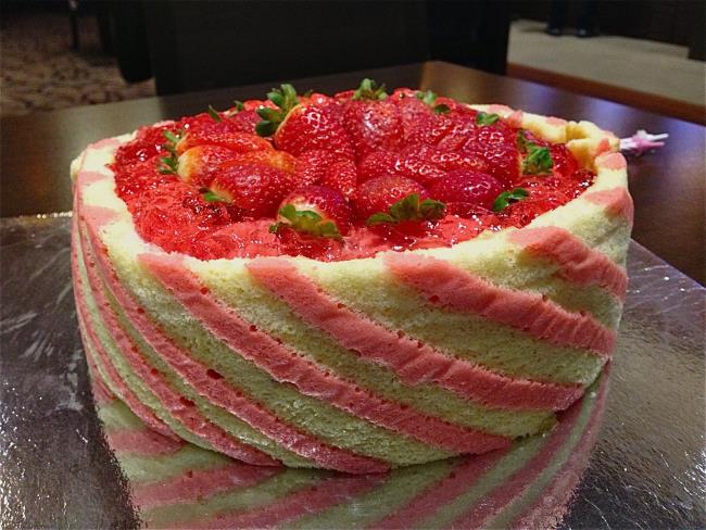かわいい誕生日ケーキのセット