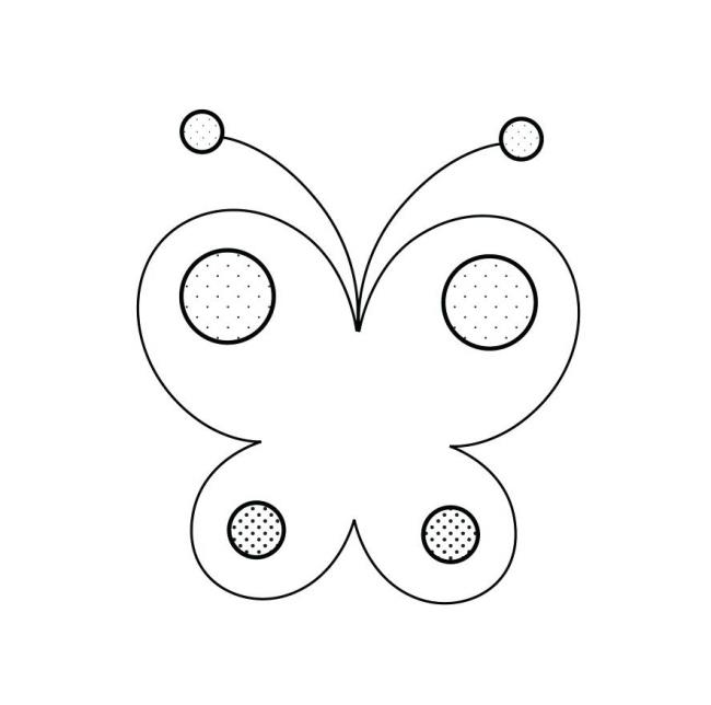 Collection of butterfly coloring for girls