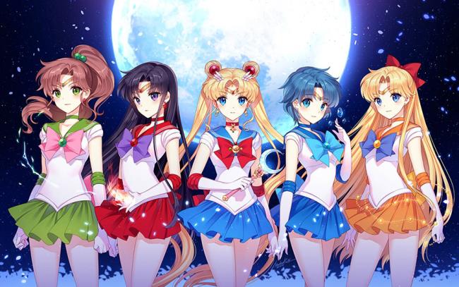 Resumo das mais belas imagens de Sailor Moon