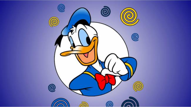 Verzameling van grappige en mooie foto's van Donald Duck