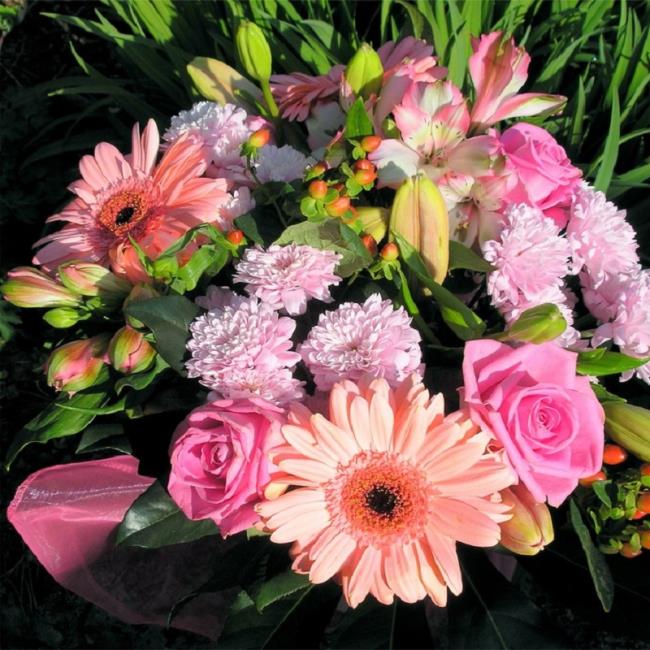 Photos beautiful gerbera bouquet