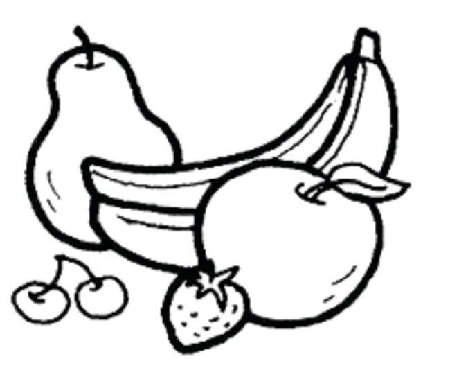 Collection of the most beautiful banana coloring pictures