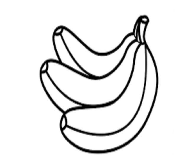 Collection of the most beautiful banana coloring pictures