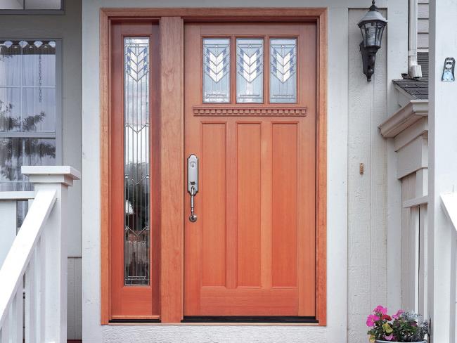 Quelques photos de belles portes en bois modernes