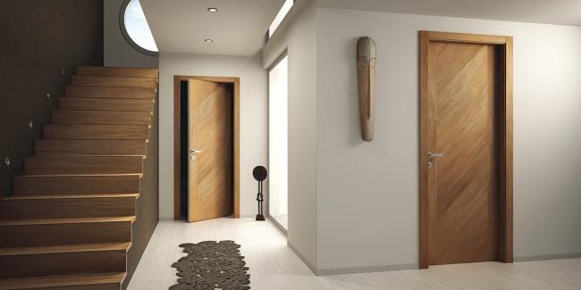 Quelques photos de belles portes en bois modernes