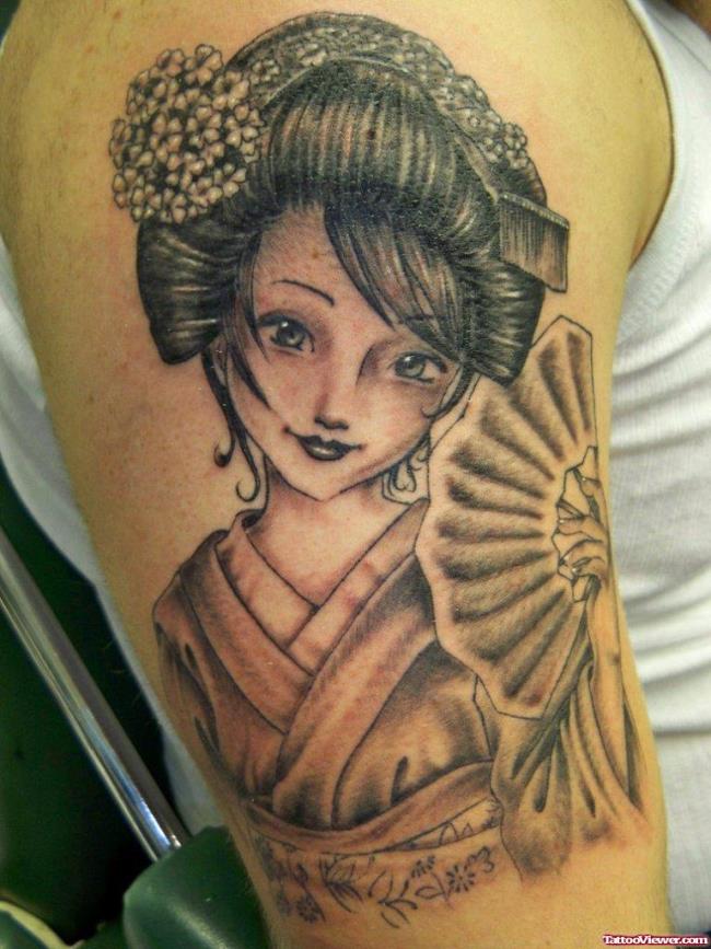 Koleksi corak tatu Geisha yang menarik dan unik