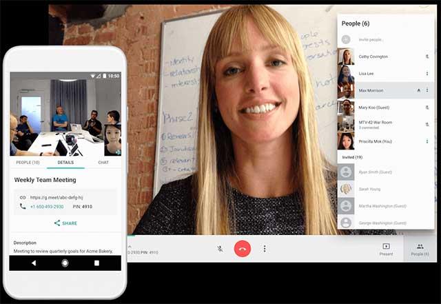 Google Meet is for group calls and meetings