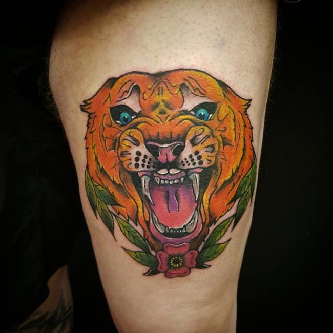 Verzameling van krachtige en indrukwekkende tijger tattoo patronen