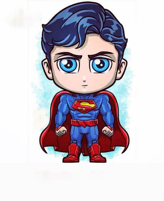 Collection of cutest Superman Chibi images