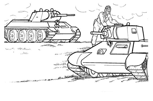 Podsumowanie zdjęć do kolorowania czołgów dla przystojnych chłopców