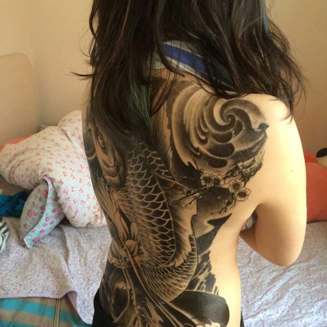 Coleção dos mais belos padrões de tatuagem de carpa