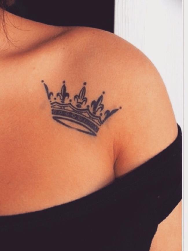 Riepilogo dei motivi del tatuaggio a corona piccola