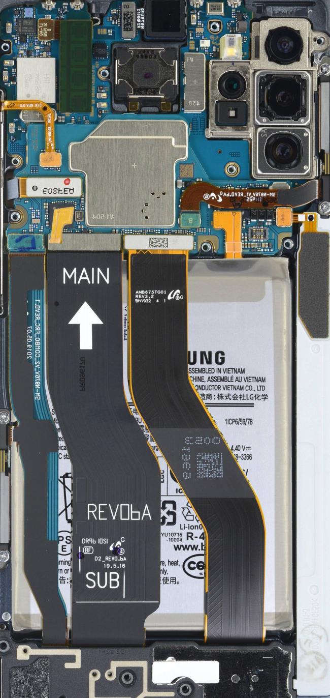 Kolekcja ukrytych tapet, obejmująca aparat kret na Samsung Note 10,10+