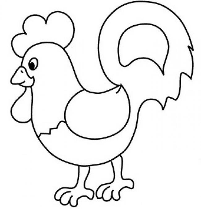 Summary of beautiful coloring pictures of chickens for babies