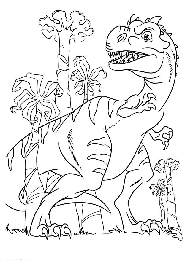 Collection de coloriages de dinosaures