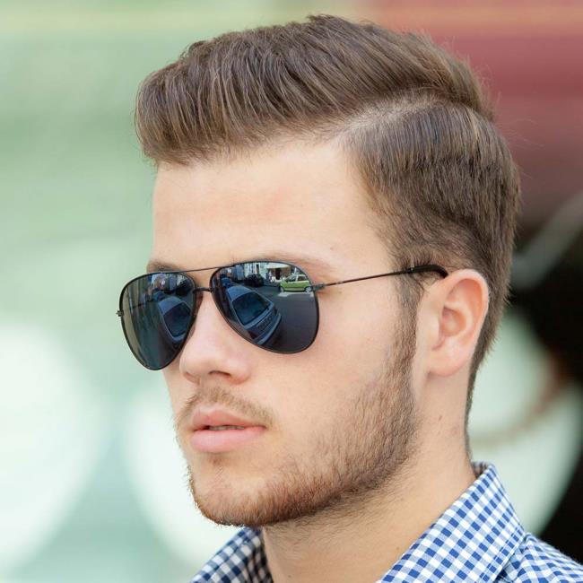 Short line haircuts for men