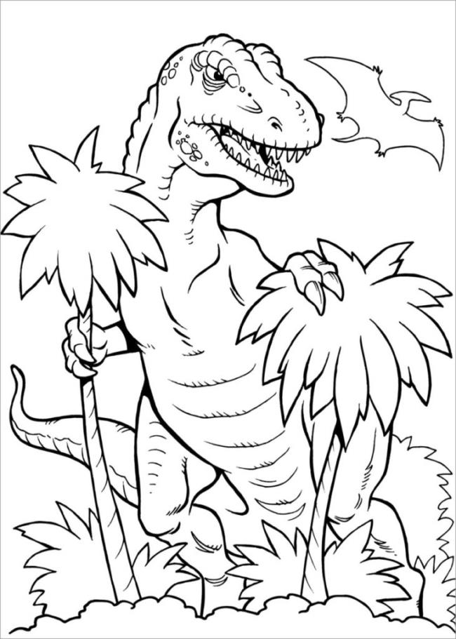 Collection de coloriages de dinosaures